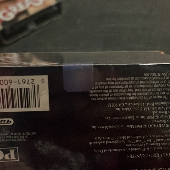 NEW SEALED Doctor Zhivago VHS, 2-Tape Set 1988 Omar Shariff Julie Christie - Picture 8 of 10